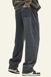 Men's Streetwear Slouchy Drawstring Wide-leg Pants