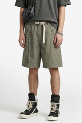 Men's 3D Cut Drawstring Quick Dry Secure Zip Cargo Shorts