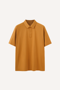 Men's Summer Ultrasonic UPF50+ Quick Dry Collared Tee