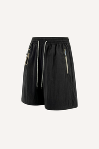 Men's Spring Summer Waterproof Zip D-Ring 5" Shorts