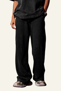 Men's Cotton Vintage Washed Straight Leg Pant