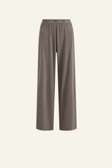 Women's Casual Drape-Style Straight-Leg Pants.