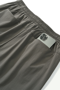 Men's Streetwear Side Pleated Quick-Dry Straight Leg Pants
