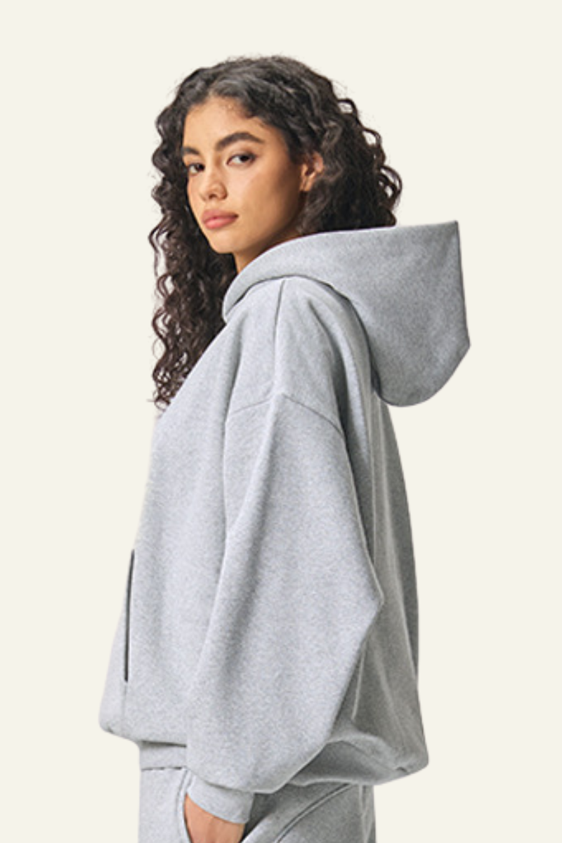 Women's  500G Heavyweight Front Pocket Hoodie