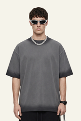Men's  Cotton Vintage Washed T-Shirt