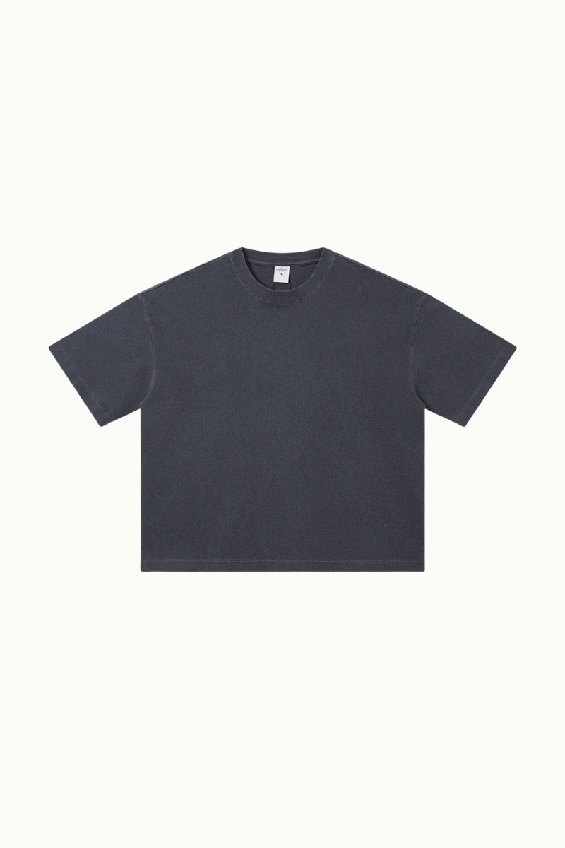 Women's Summer 280g Cotton Washed Oversized Boxy Tee