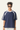 Men's  Cotton Side Striped Color Block Streetwear T-shirt.