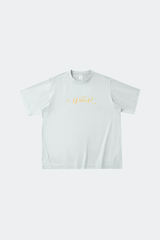 Men's Foil Badge Vintage Oversized Crewneck Tee