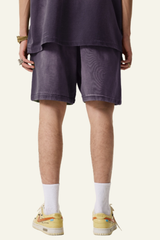 Men’s Vintage Gradient Cotton  Athletic Wear Shorts.