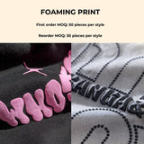 Men's Cotton Gradient Set: Loose-fitting T-shirt And Short