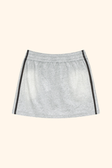 Women's Spring Summer Washed Side Drawstring Spray Skirt