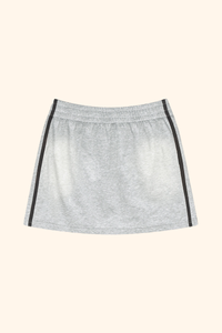 Women's Spring Summer Washed Side Drawstring Spray Skirt