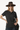 Women's Summer Button Placket Oversized Tee - Natural Fabric