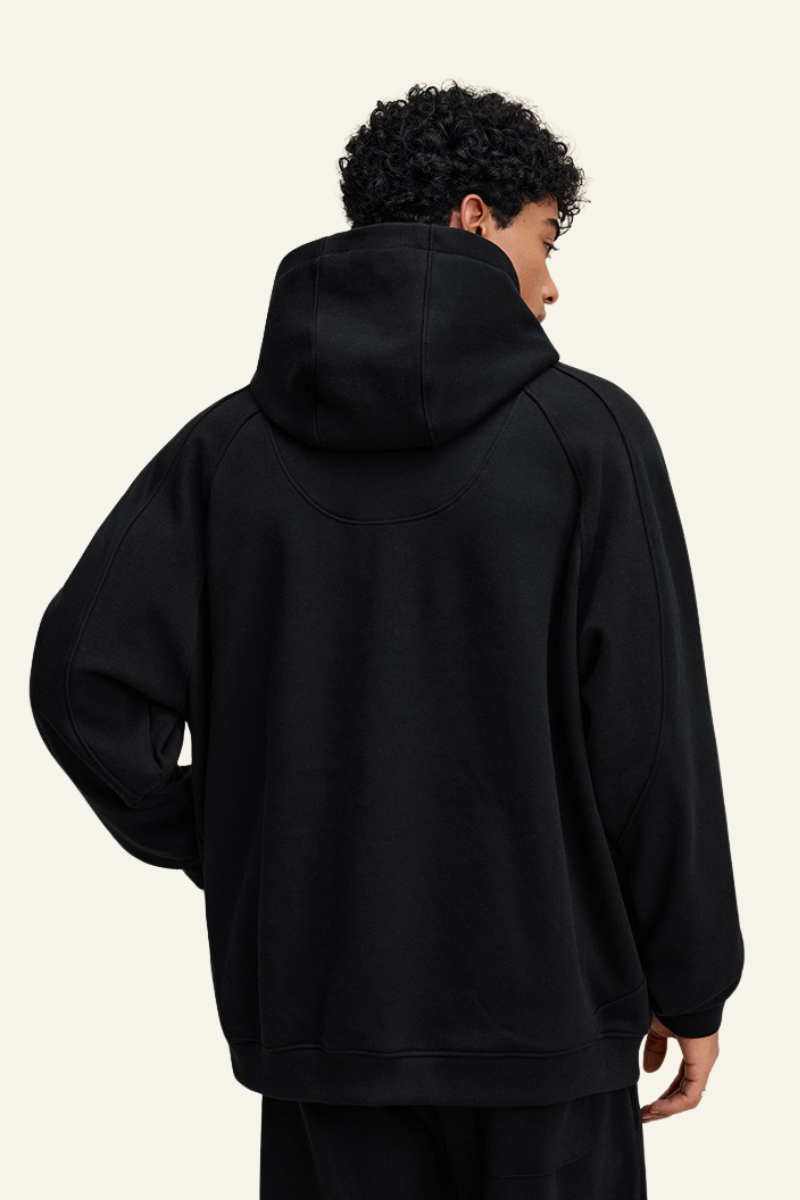 Men's Streetwear Fleece-padded Hoodie