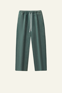 Women's Treated Washed Distressed Casual Pants.
