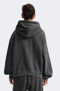 Women's Cotton Streetwear Full Zipper Hooded Jacket