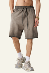 Men's Vintag Washed Cotton Relaxed Short
