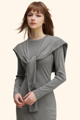 Women's Pigment Shrug - Vintage Knit Crop Bolero