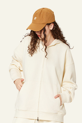 Women's  Streetwear Full Zipper Hooded Jacket