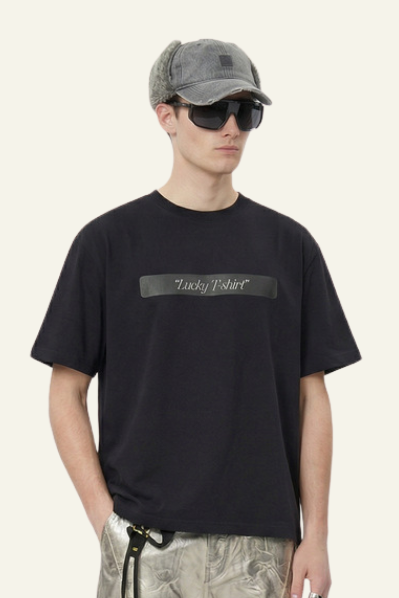 Men's Streetwear Crew Neck T-shirt