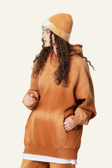Women's Heavyweight Washed Gradient Hoodie