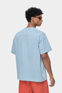 Men's Polyester Odor Control Quick Dry Crewneck Tee