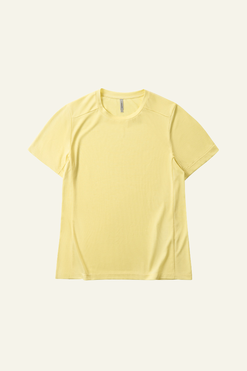 Women's Streetwear Slim Quick-Dry Solid T-shirt