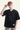 Men's Cotoon Streetwear  Faux Embroidery T-shirt