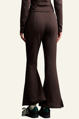 Women's Slimming Pleated waist Flared Pants