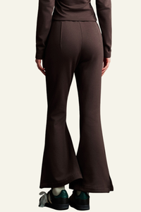 Women's Slimming Pleated waist Flared Pants