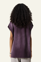Women's Oversize Vintage Gradient Cotton Sleeveless T-shirt