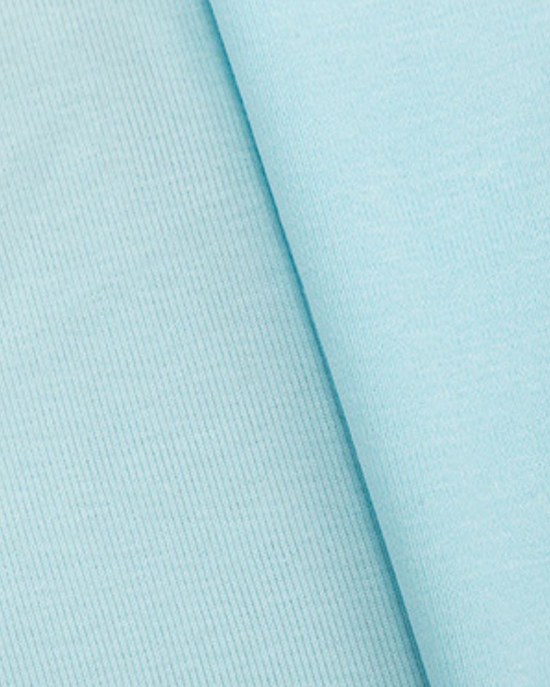 0448 40s Odyal Cotton Fabric & 1x1 Spandex Stretch Fabric