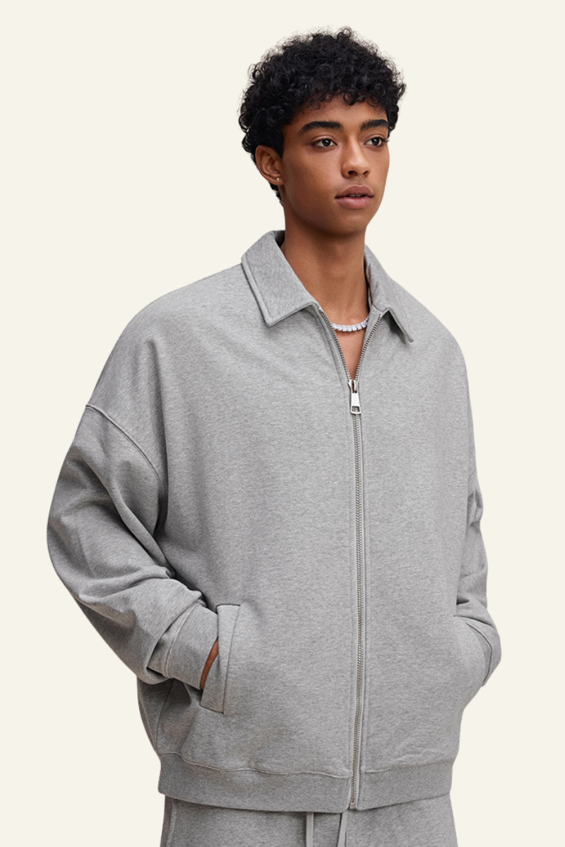 Men's Full Zipper Streetwear Jacket