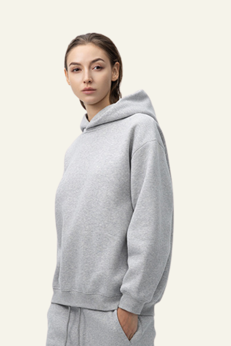 Women's Streetwear Heavyweight Fleece-lined Hoodie