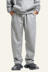 Men's Relaxed Athletic Wear Straight-Leg Pants.