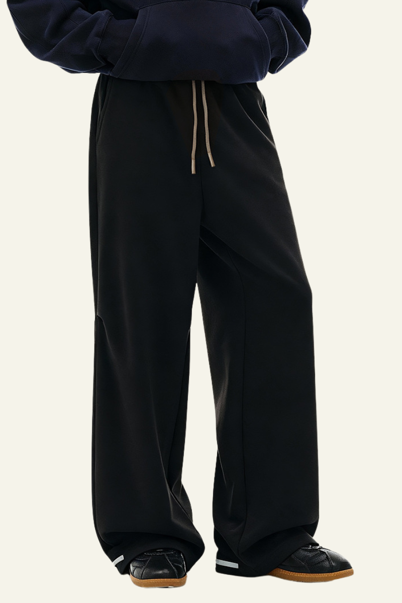 Men's Streetwear Drawstring Straight Leg Pants