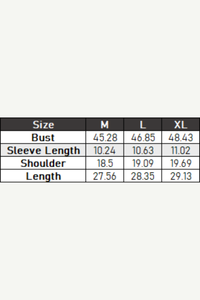 Women's Cotton Drop Shoulder Tee Back Vertical Print