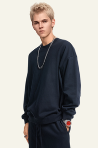 Men's Solid-Colored Pullover