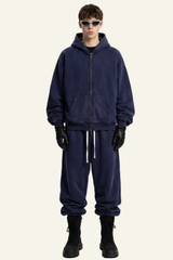 Men's Streetwear Set:Hooded Jacket & Casual Pants