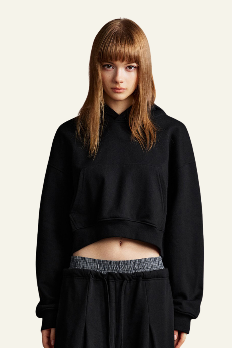 Women's Heavyweight Cropped Hoodie