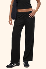 Women's Spring Summer 200g High Stretch Wide Leg Pants