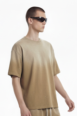 Unisex Loose Splatter Tee - Wash Vintage Air Mamba