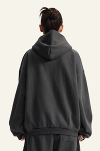 Women's Streetwear Full Zipper Hooded Jacket
