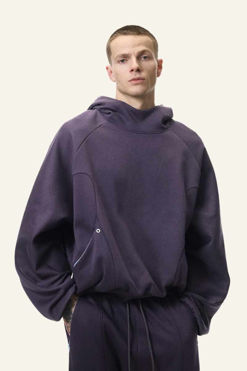 Men's Streetwear Functional Deconstructed Hoodie