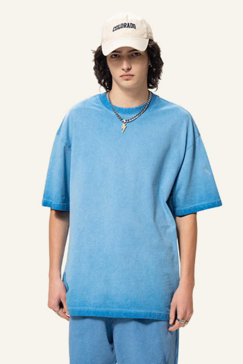 Men's Cotton Washed Vintage T-shirt