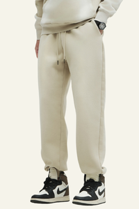 Men's  Streetwear Washed Fleece-Lined Gradient Cuffed Pants