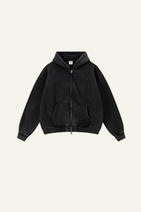 Men's Full Zipper Pocket Hooded Jacket