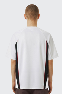 Men's Summer 7A V-Neck Colorblock QuickDry Oversized Tee