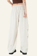 Men's High-Elasticity Draping Workwear Wide-Leg Pants