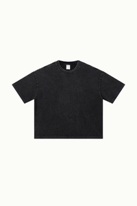 Men's Summer 280g Cotton Washed Oversized Boxy Tee